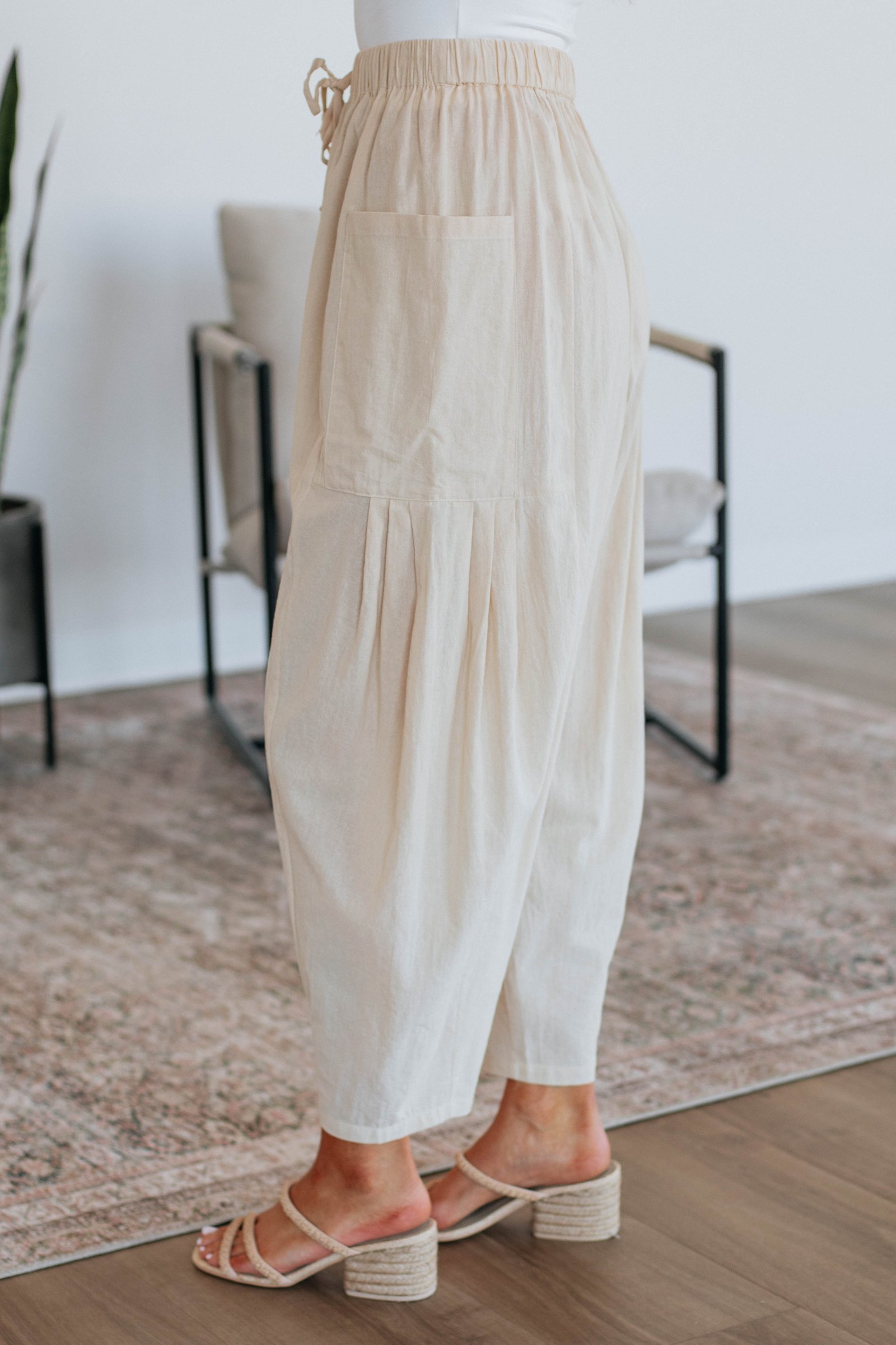 Adeera Pants - Beige - Image 3