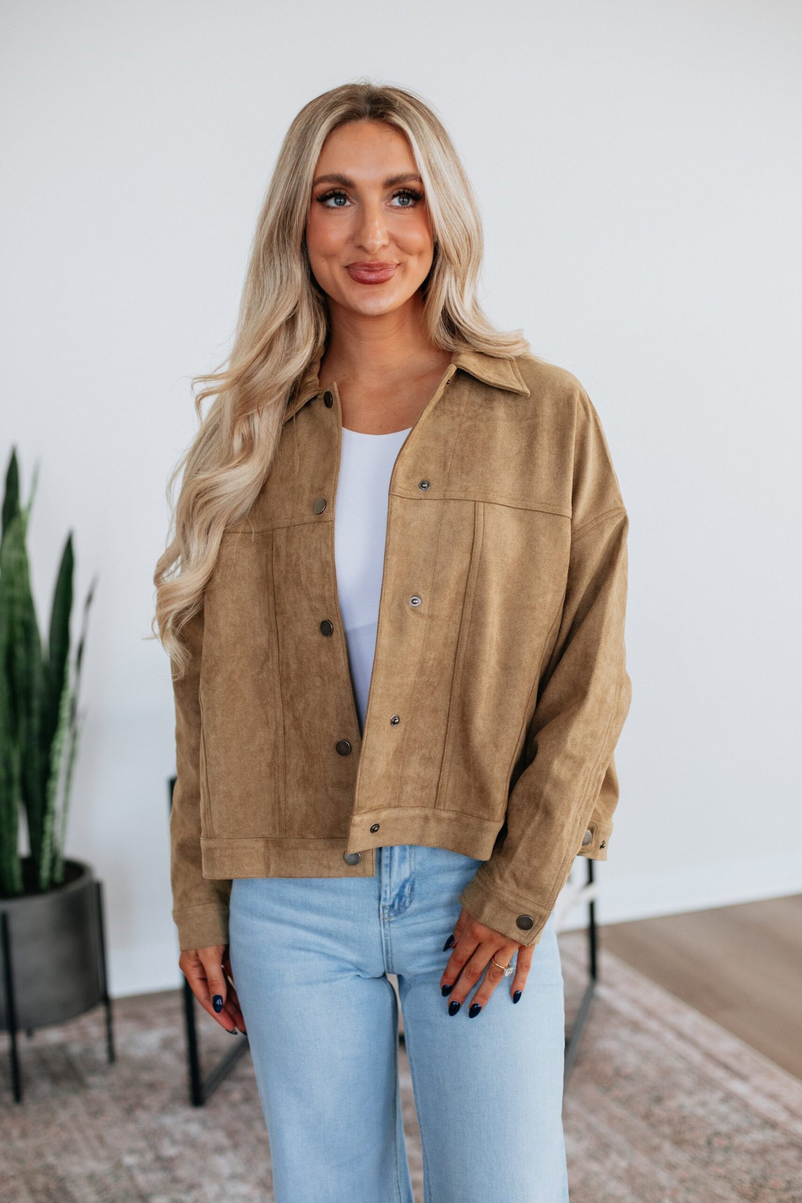 Janette Suede Jacket - Image 2