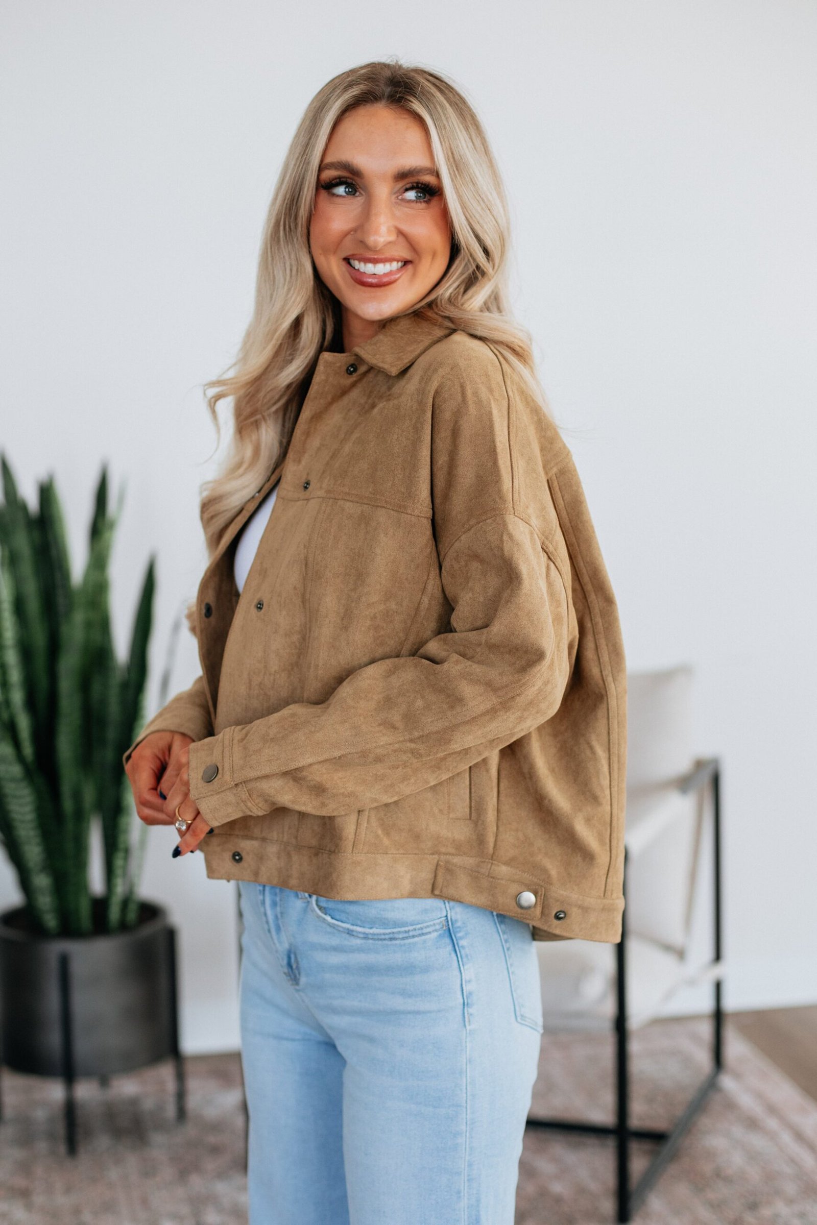 Janette Suede Jacket - Image 3