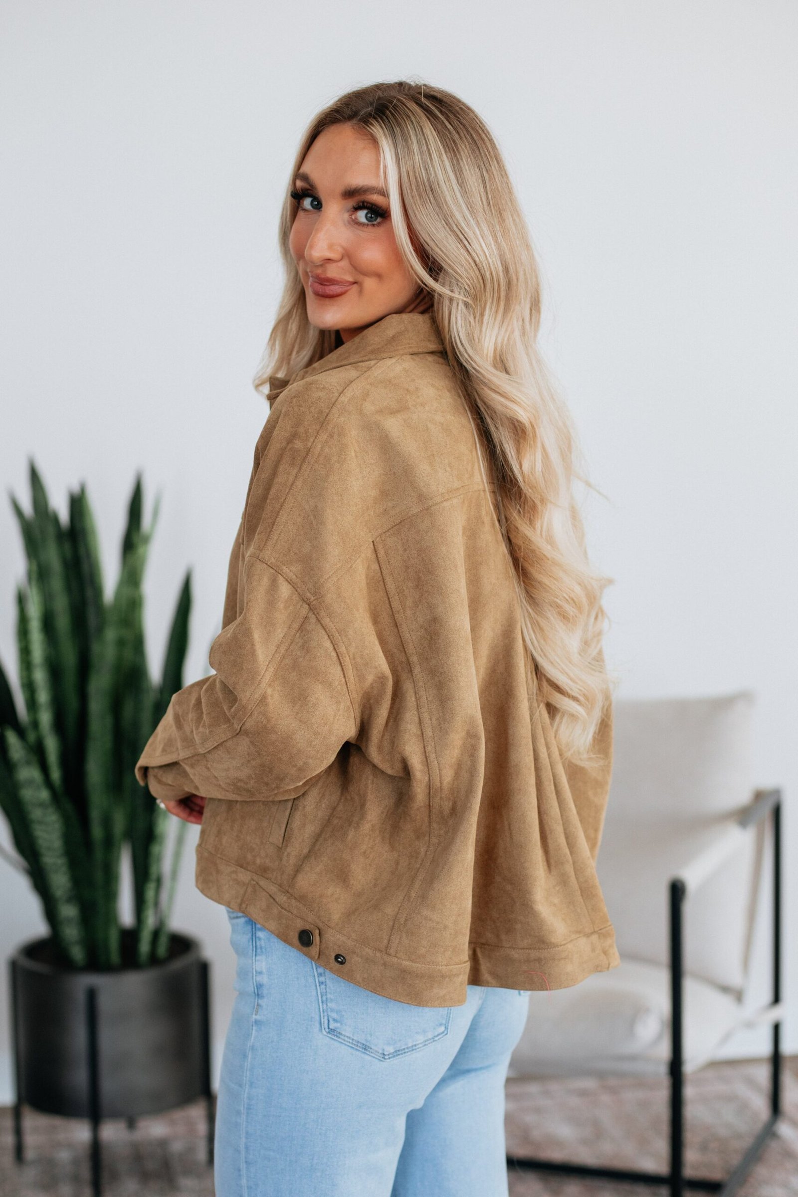 Janette Suede Jacket - Image 5