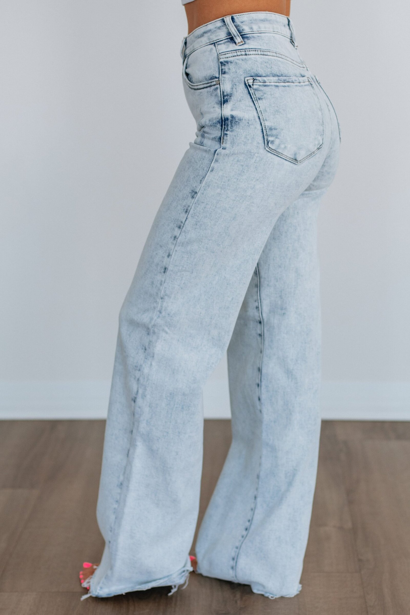 Stormie Risen Jeans - Vintage Light Wash - Image 2