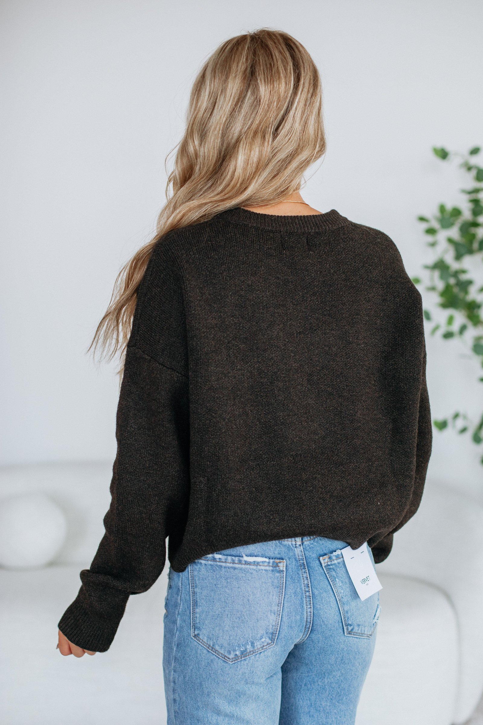 Kassi Cardigan - Coffee - Image 4