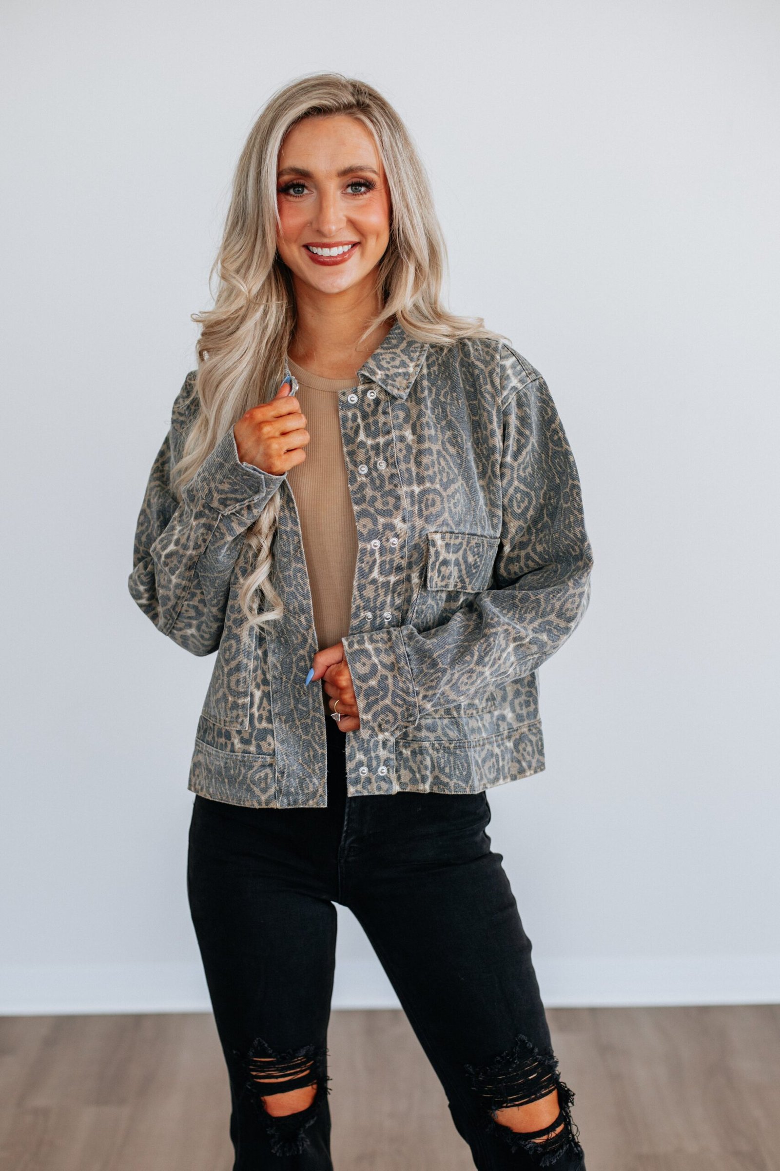 Rhett Leopard Jacket
