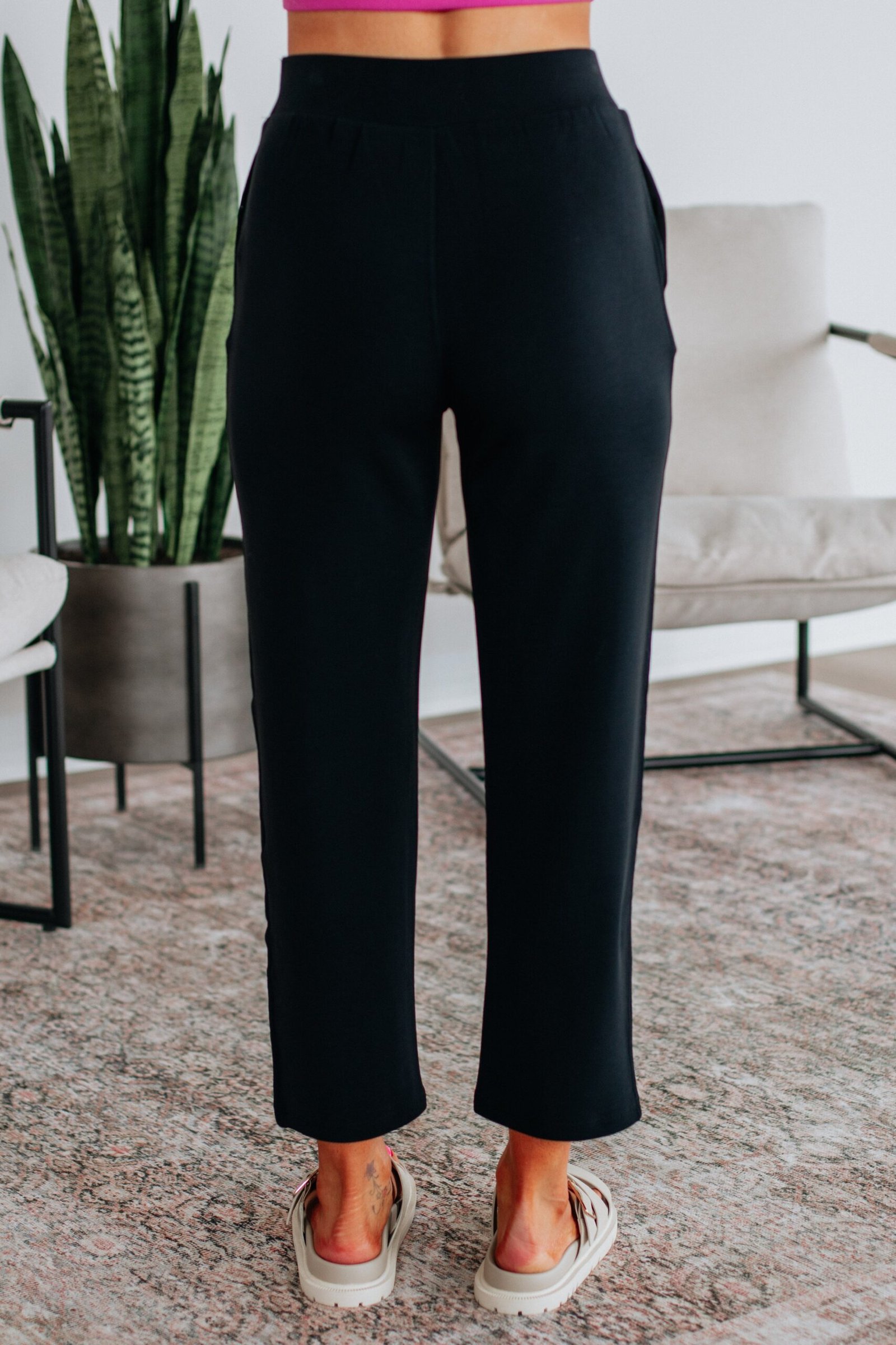 Sylvia Lounge Pants - Black - Image 5